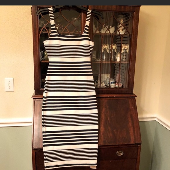 American Apparel Dresses & Skirts - American Apparel Ponte Striped Tank Dress